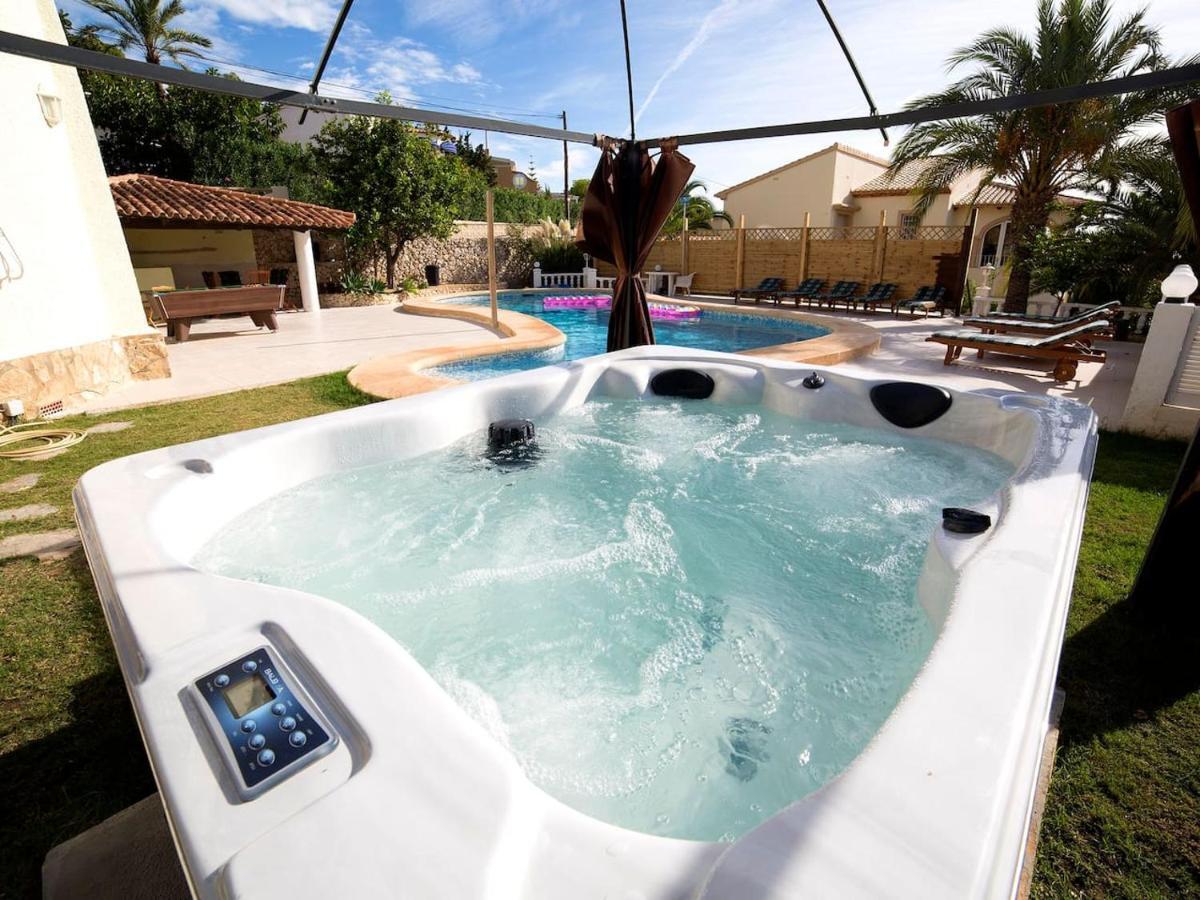 Villa Belucra,10P,Seaview,Jacuzzi,Pool Calpe Exteriör bild