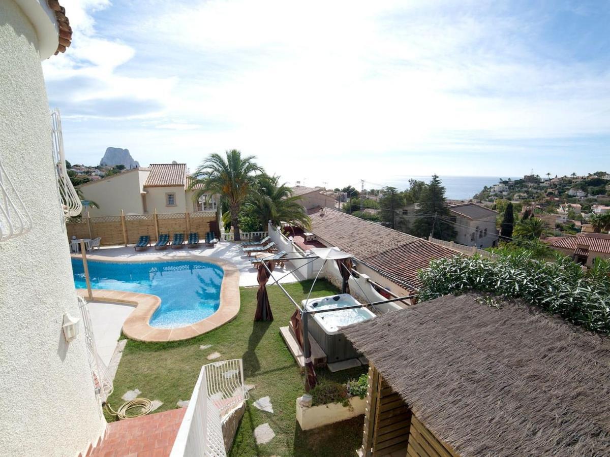 Villa Belucra,10P,Seaview,Jacuzzi,Pool Calpe Exteriör bild