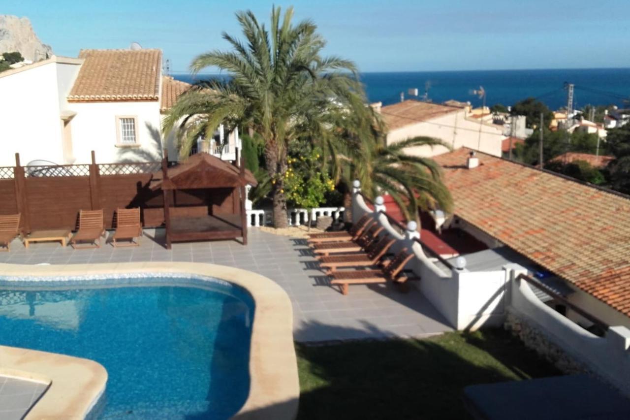 Villa Belucra,10P,Seaview,Jacuzzi,Pool Calpe Exteriör bild